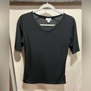 Lularoe fitted black tee